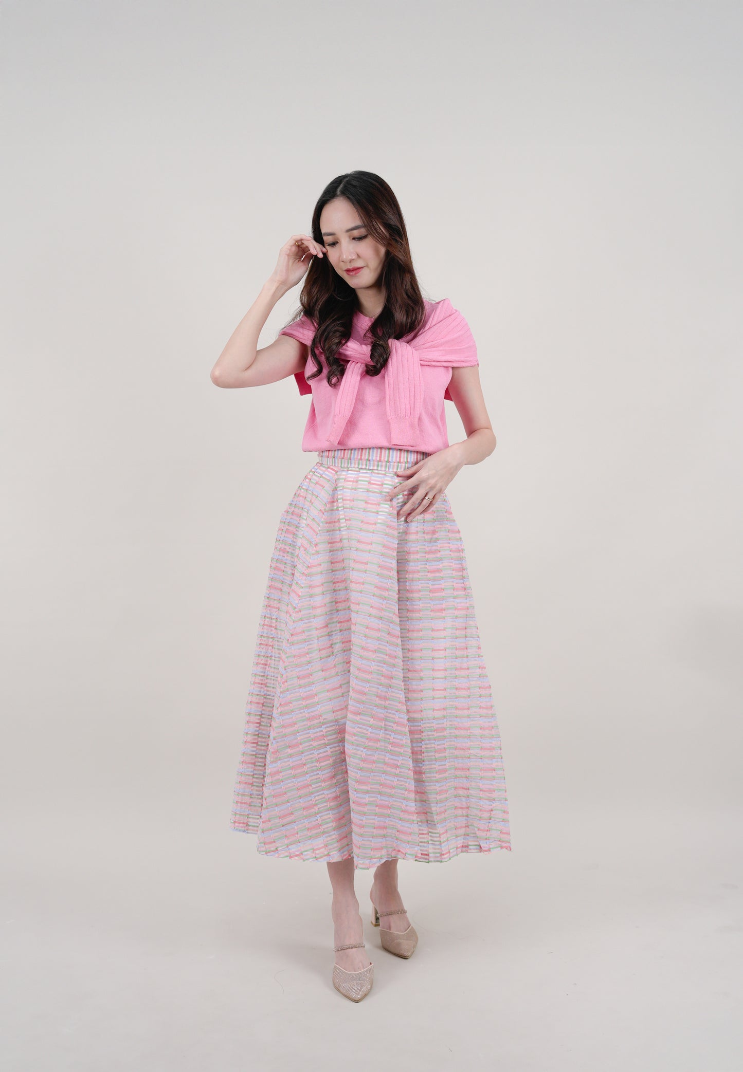 Flare Skirt Organza