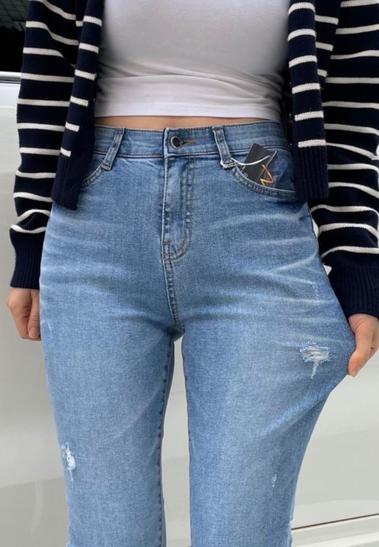 Howluk Old Washing Embo Jeans no. 7061