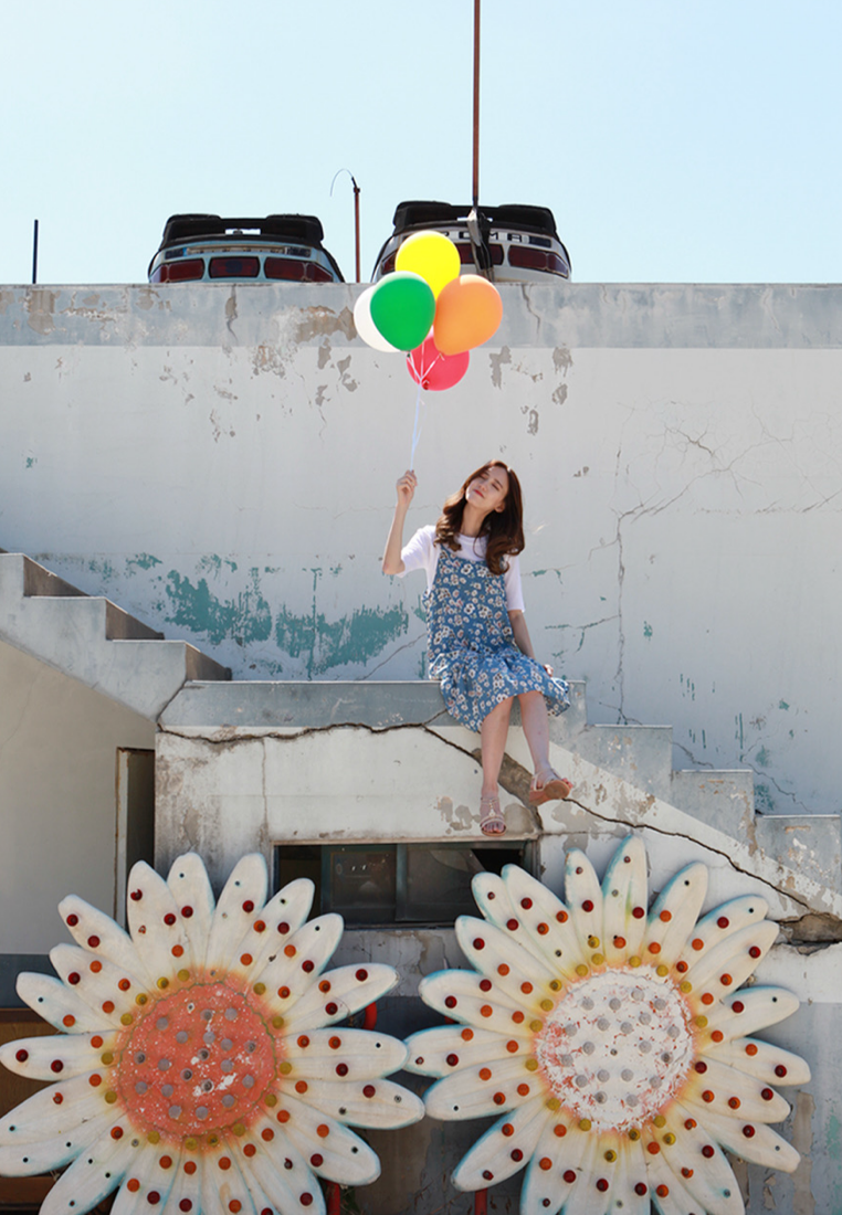 Sweet Alyssum Floral Dress