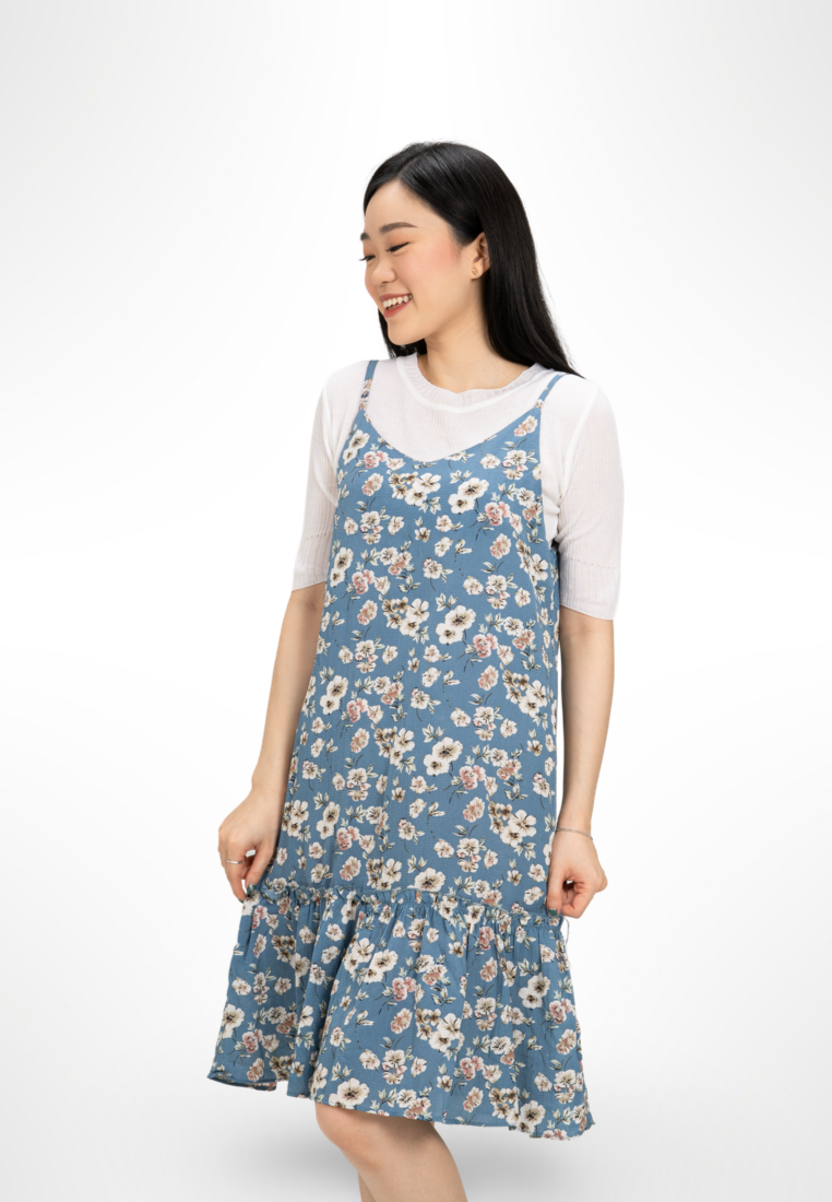 Sweet Alyssum Floral Dress