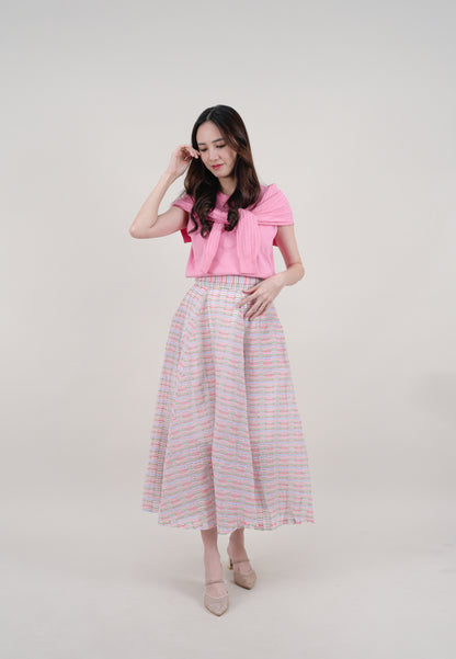 2 Way Cape Layered Knit
