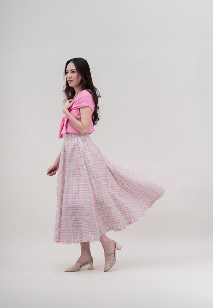 2 Way Cape Layered Knit
