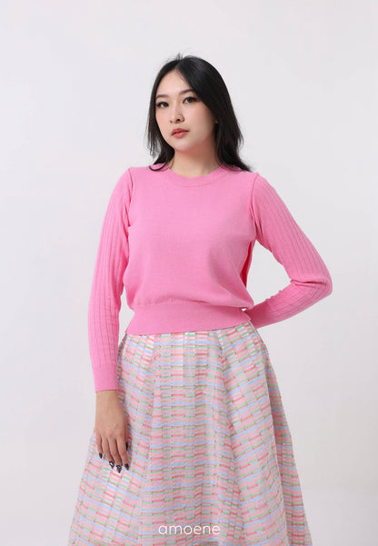 2 Way Cape Layered Knit