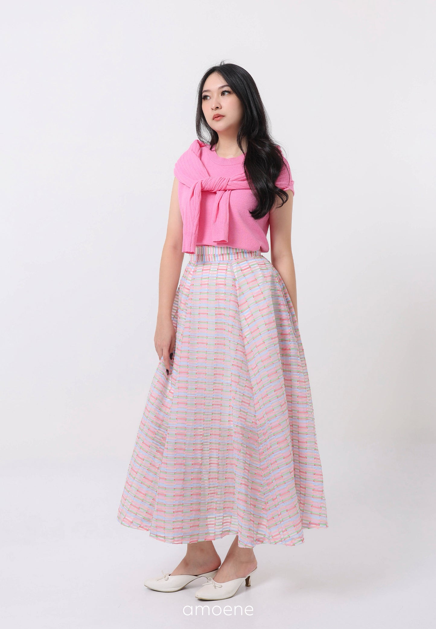 Flare Skirt Organza