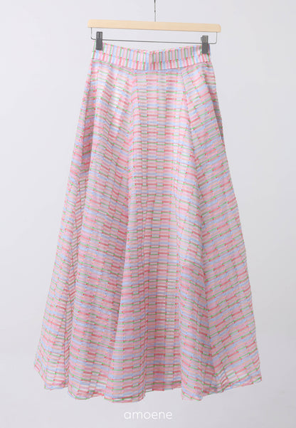 Flare Skirt Organza