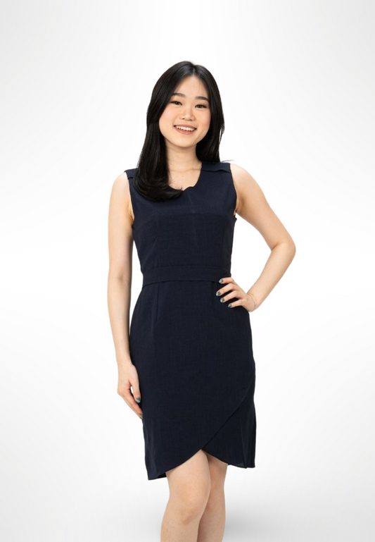 Navy Dress By Dito