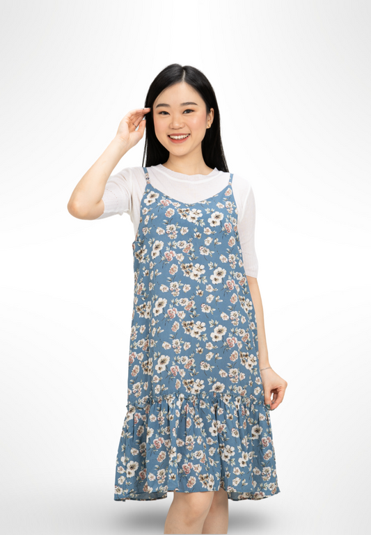 Sweet Alyssum Floral Dress