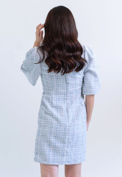 [MADE] Tweed Dress Mint