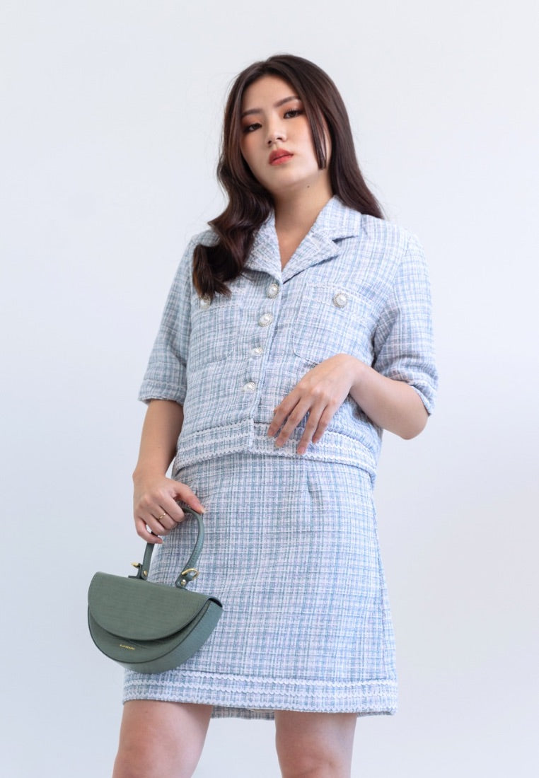 [MADE] Tweed Set Mint
