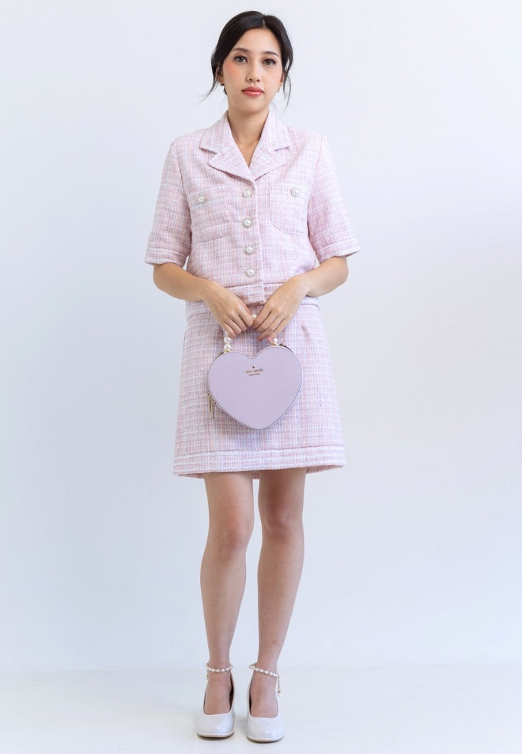 [MADE] Tweed Set Pink