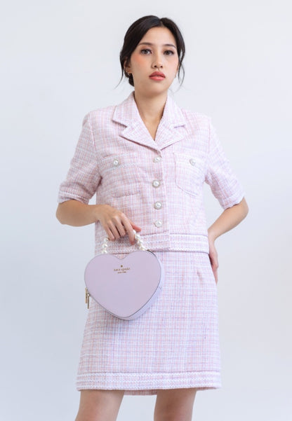 [MADE] Tweed Set Pink