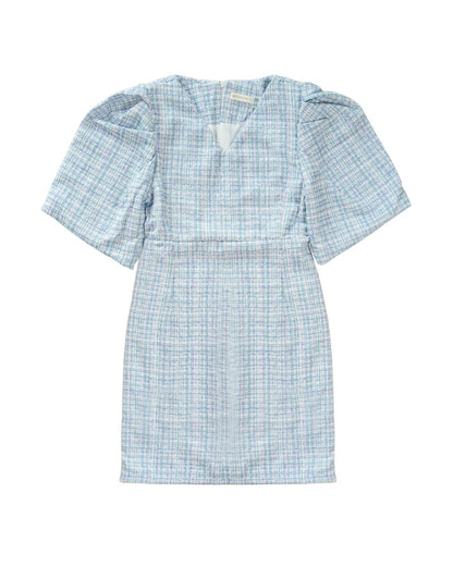 [MADE] Tweed Dress Mint