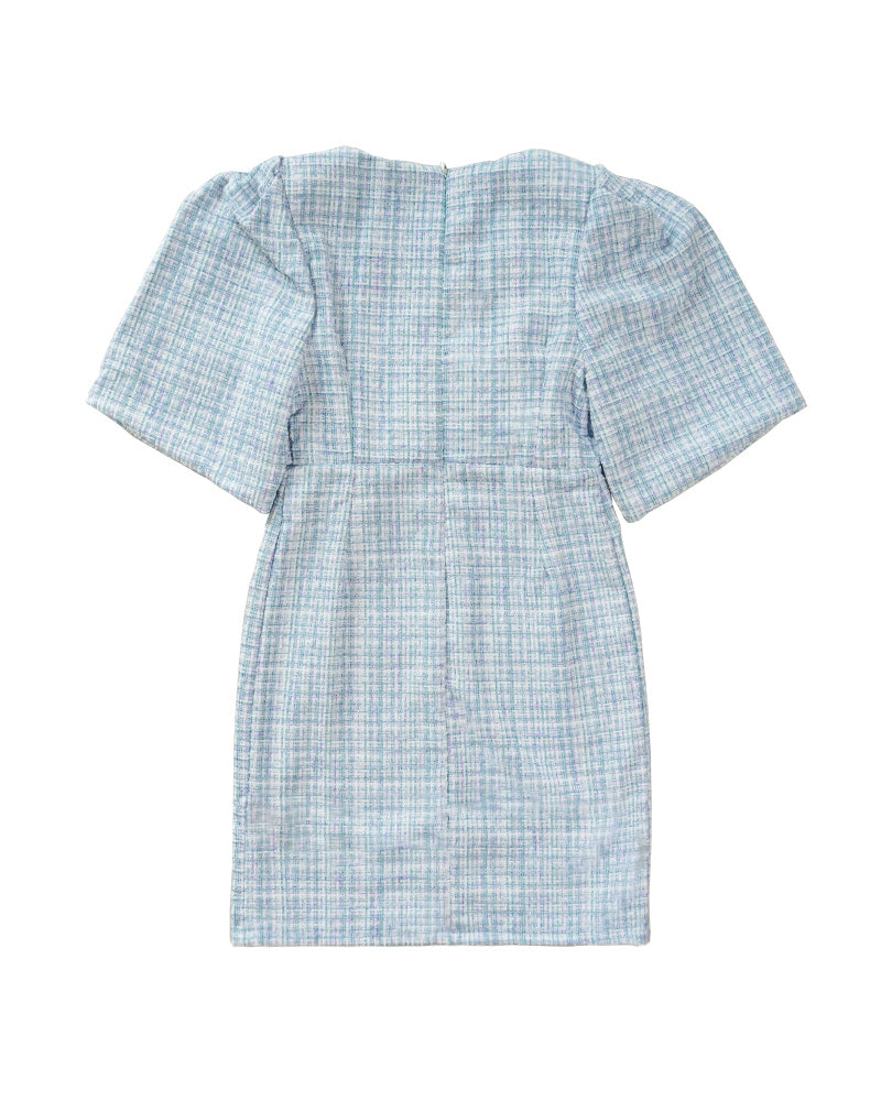 [MADE] Tweed Dress Mint