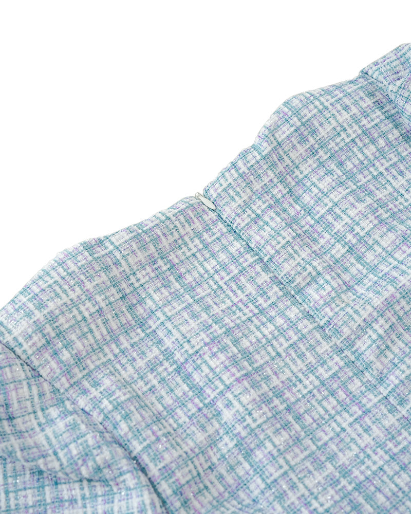 [MADE] Tweed Dress Mint