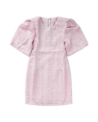 [MADE] Tweed Dress Pink