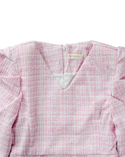 [MADE] Tweed Dress Pink