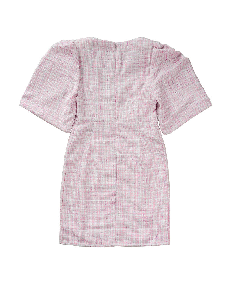 [MADE] Tweed Dress Pink