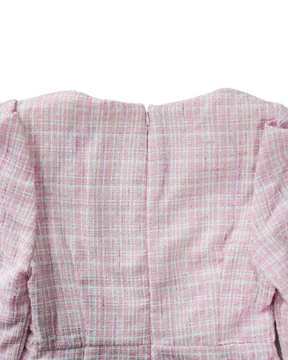 [MADE] Tweed Dress Pink