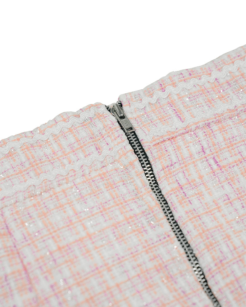 [MADE] Tweed Set Pink