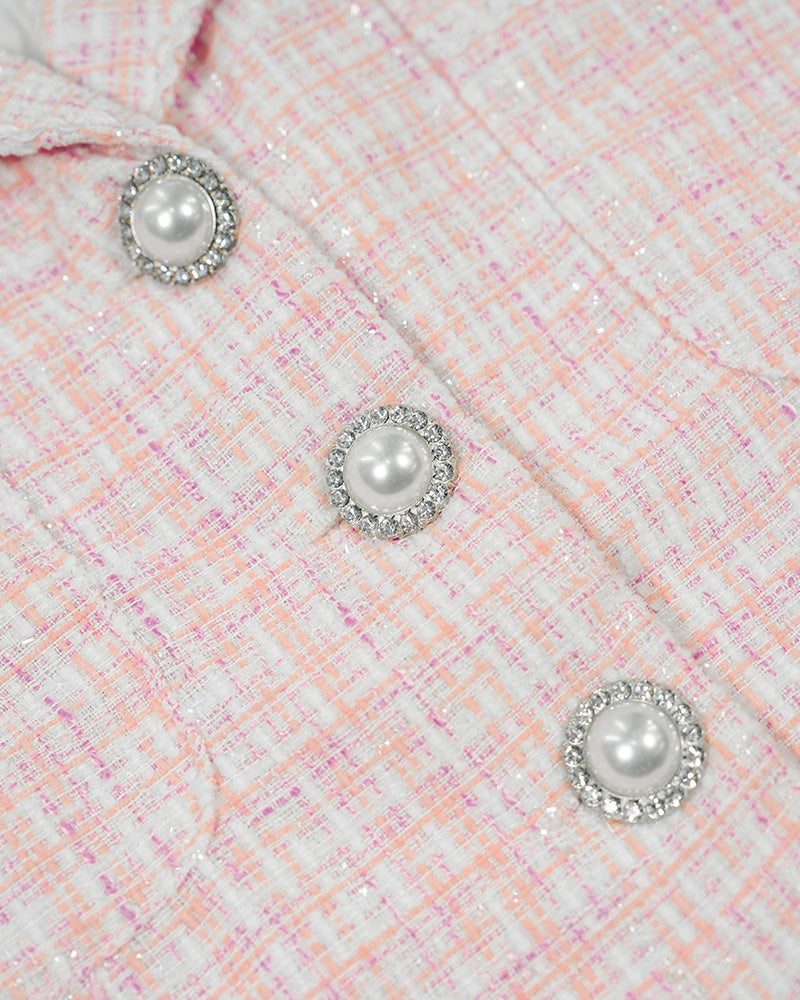 [MADE] Tweed Set Pink