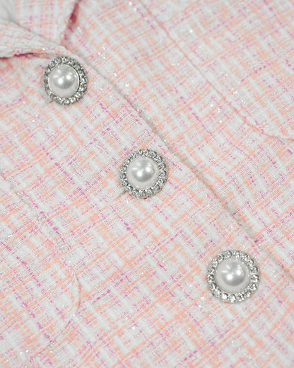 [MADE] Tweed Set Pink