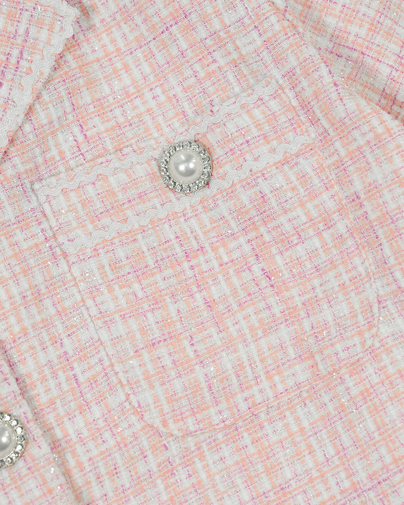[MADE] Tweed Set Pink