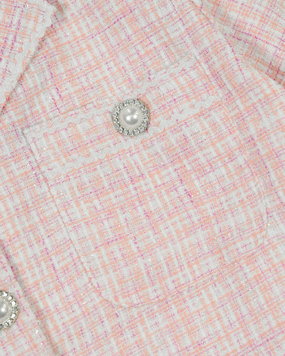 [MADE] Tweed Set Pink