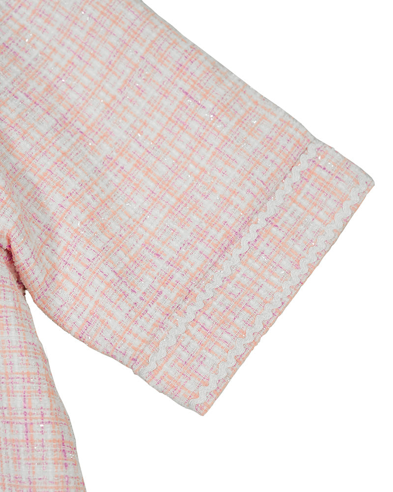 [MADE] Tweed Set Pink