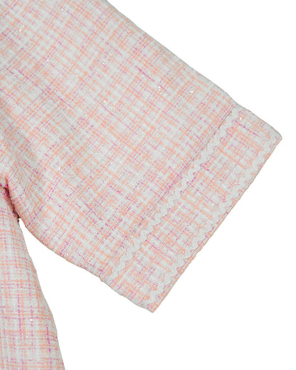[MADE] Tweed Set Pink