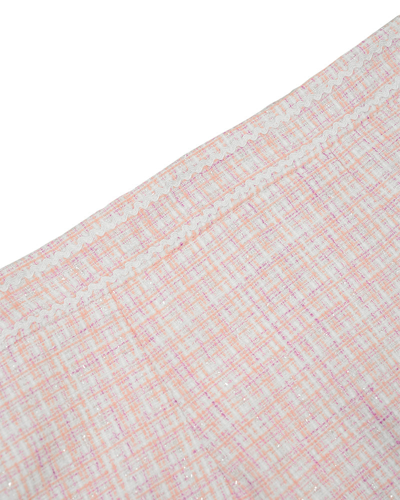 [MADE] Tweed Set Pink