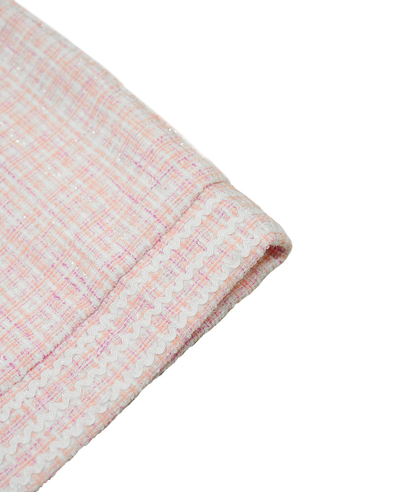 [MADE] Tweed Set Pink